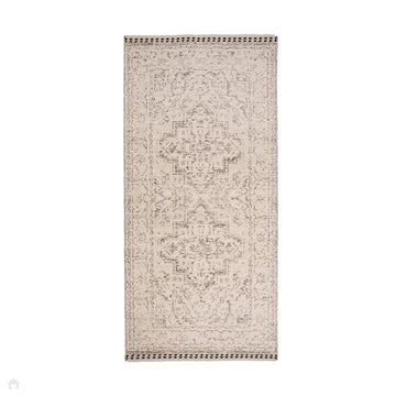 Mateo Traditional Grey Runner-Melrose-Rug Love - The Most Loved Rug Store